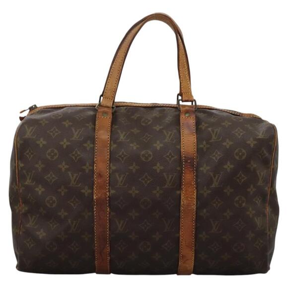 LOUIS VUITTON Monogram Sac Souple 45 Boston Bag M41624 - Picture 2 of 12
